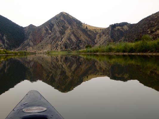 Canyon Corner on the Jefferson River Canoe Trail.