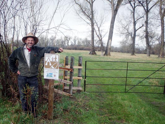 Thomas J. Elpel at Shoshone Landing.