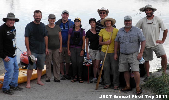 2011 Jefferson River Canoe Trail annual group float.