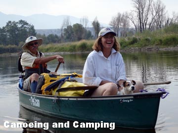 Happy Jefferson River Canoe Trail paddle partners.